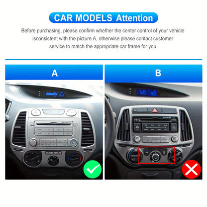 Autoradio – Auto Radio – Car Audio – Multimedia Speler – Touchscreen – Android 13 Besturingssysteem – Draadloze CarPlay & Achteruitrijcamera – 22,86 cm 2 DIN Scherm - QUORE