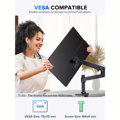 Gaming Monitor – Draagbare Monitor – 2K Monitor – Touchscreen Monitor – USB-C Monitor – 18 Inch – 144Hz Verversingssnelheid – 2560x1600 QHD Scherm