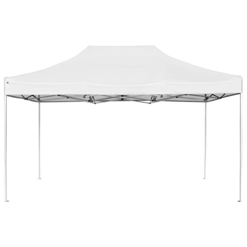 Feesttent – Partytent – Paviljoen – Tuintent – Evenemententent – Pop-Up Systeem – 4,5x3 Meter – Duurzaam Aluminium – Wit