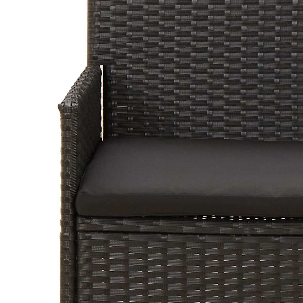 Luxe Loungeset – Loungesets – Tuinset – Outdoor Meubelset – Tuinmeubelen – Weerbestendig Poly Rattan – Comfortabele Afneembare Kussens – Bruin