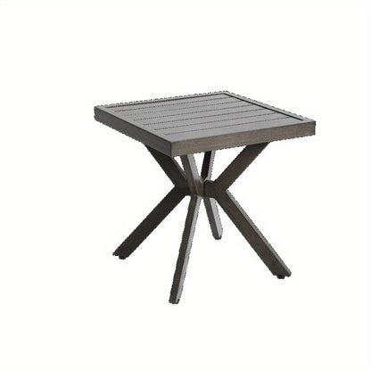 Aluminium Bijzettafel – Tafel – Bijzettafeltje – Bijzettafeltje Rond – Bijzettafel Vierkant – Weerbestendig – Lichtgewicht