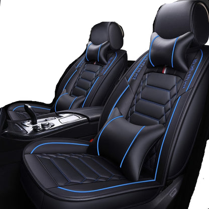 Stoelhoes Auto – Autostoelhoes – Stoelbeschermer – Autostoelhoes – Stoelhoezenset – Universeel – Kunstleer Met Sponsvulling – Airbag CompatibelVoor 5 Zitplaatsen