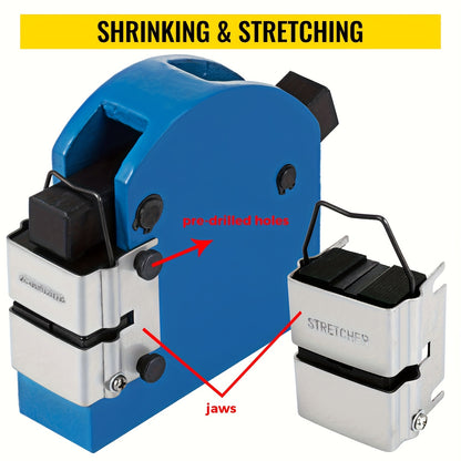 Metal Bending Machine, Aluminum Brake Bender, Press Brake - Sihao 2-in-1 Heavy-duty Manual Sheet Metal Repair Tool Set, No Electricity Needed, For Automotive, Construction, Manufacturing, Industrial Metalworking Tools, Ideal