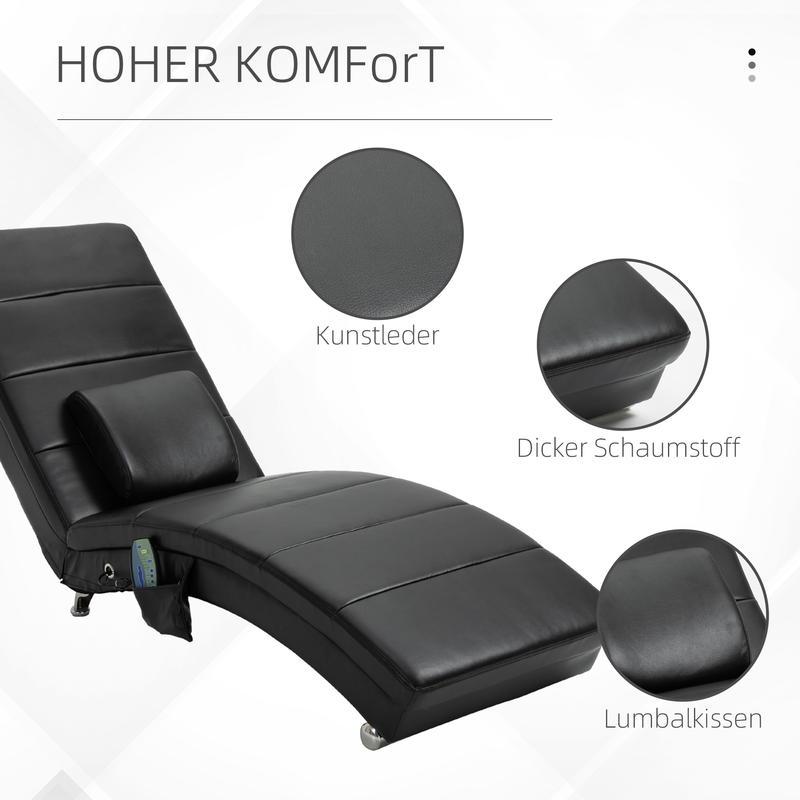 Zero-Gravity Relaxstoel – Ergonomische Fauteuil – Ligstoel – Massagestoel – Relaxfauteuil – Met Massagefunctie – Stevig Metalen Frame – Verstelbare Rugleuning