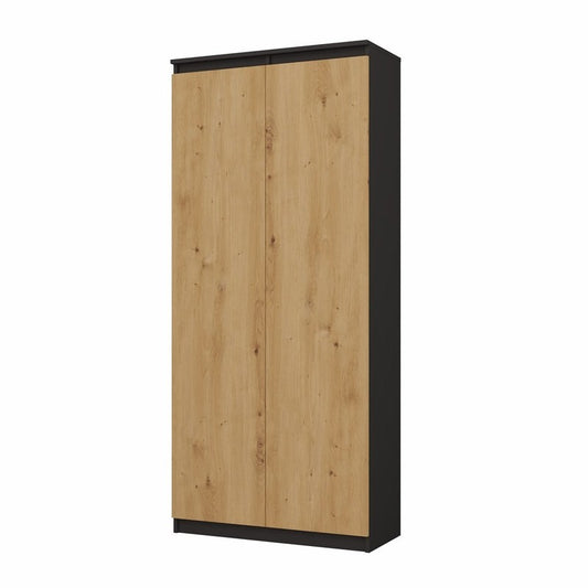 Wandplank – Boekenplank – Wandrek – Zwevende Plank – Opbergkast – 8 Ruime Schappen – Kras- en Vochtbestendig Laminaat