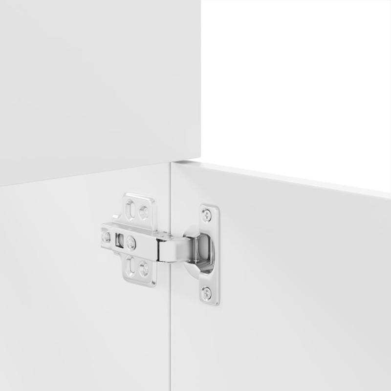 Badkamermeubel Set – Badkamerkast – Wastafelmeubel – Opbergmeubel – Toiletkast – Wit – Waterbestendig – Vochtbestendig