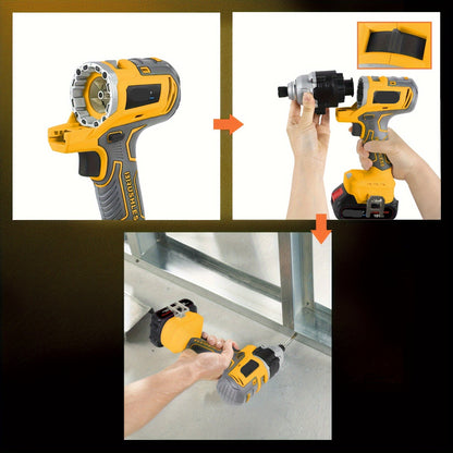 Accuboormachine – Accu Schroefboormachine – Boormachine – Klopboormachine – Accu Boortol – 12-in-1 Multitool Set – Krachtige 48V Batterij – Met Kunststof Koffer
