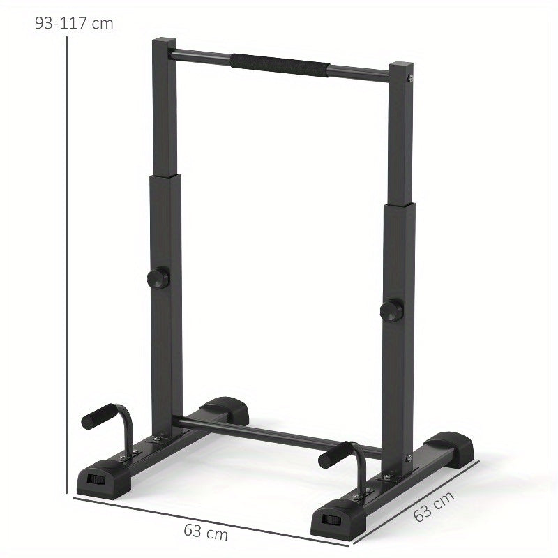 Dip Bars – Dips Stangen – Push-Up Stands – Parallel Bars – Dip Station – Verstelbaar – 540kg Draagvermogen – Compacte Ruimtebesparende Constructie