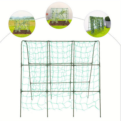 Tuinboog – Rozenboog – Klimboog – Plantenboog – Rankhulp – Stalen Klimtuinboog 120x120 cm – PE-Gecoate Buis – Stevige Poten – Weerbestendig Groen