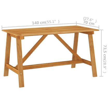 Tuinset – Loungeset – Zitgroep – Buitenmeubelen – Tuinmeubilair – Acaciahouten Tafel – Weerbestendige PE-Rattan Stoelen
