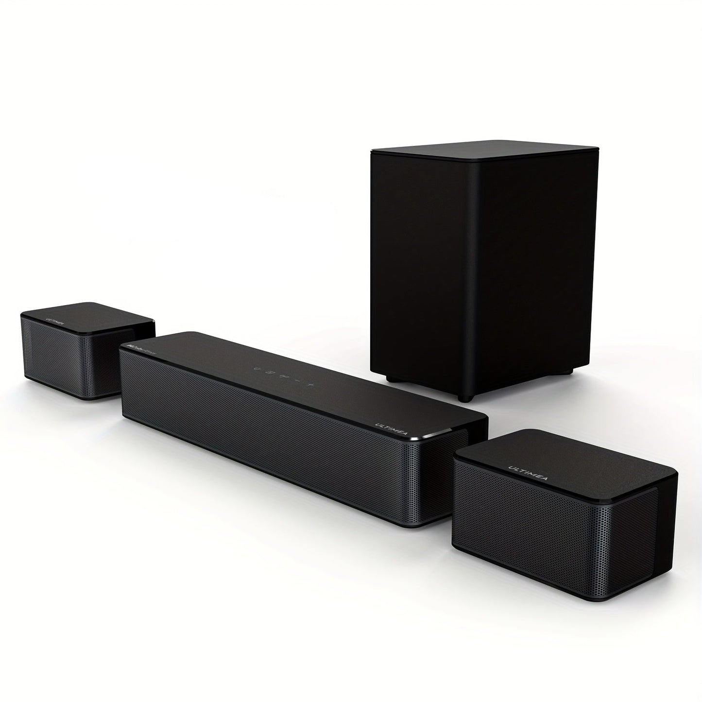 Soundbar – Home Theater Systeem – Surround Geluid – Draadloze Subwoofer – Audio Set – 410W Pieks Vermogen – Dolby Atmos 5.1 Surround