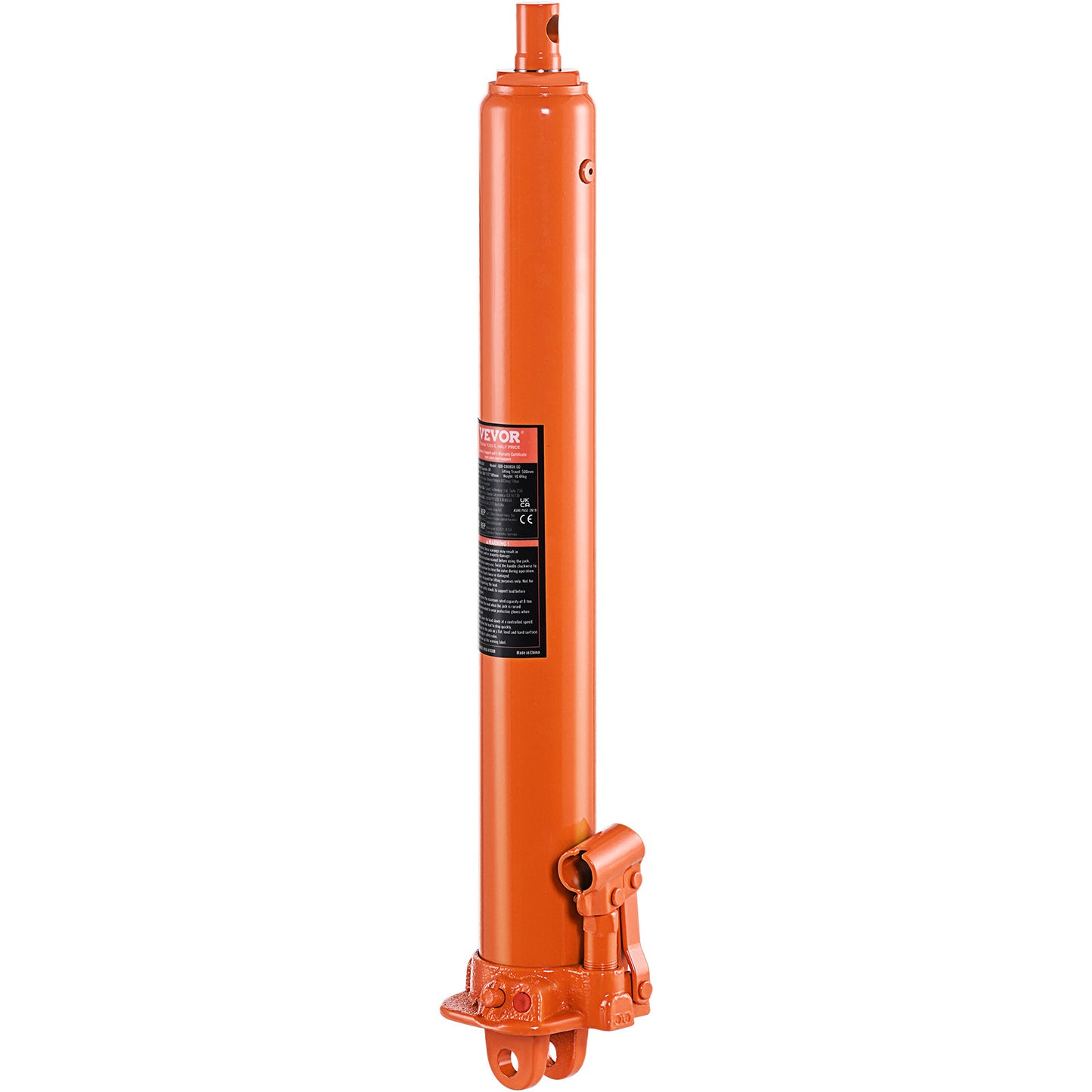 Hydraulische Langslagkrik – Hydraulische Krik – Langslag Krik – Motor Hefcilinder – Garage Krik – 8 Ton Draagvermogen – Single Piston Pomp