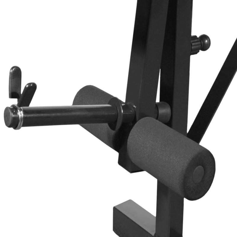 Gewichthefbank – Halterbank – Trainingsbank – Dumbbell Set – Krachtbank – Verstelbaar Ontwerp – Duurzaam Ijzer 60,5 kg