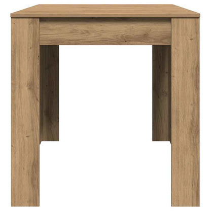 Eettafel – Tafels – Meubels – Eethoek – Dinertafel – Artisan Eikenhout – Licht Houten Finish – 140x74,5x76 cm – Eenvoudige Montage