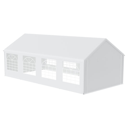 Feesttent – Partytent – Paviljoen – Tuintent – Buitentent – 24m² – Gegalvaniseerd Stalen Frame – Water- en UV-bestendig PE Zeil