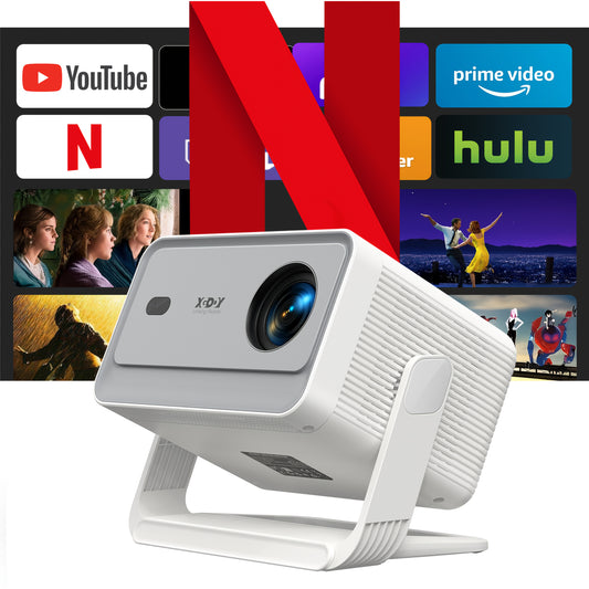 Draagbare Projector – Beamer – Mini Projector – Multimedia Projector – Wifi Projector – Full HD 1080p Resolutie – 650 ANSI Lumens Helderheid
