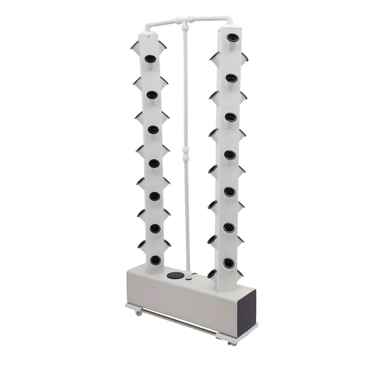 Hydroponische Tuin – Verticale Tuin – Hydrocultuur Toren – Groeisysteem – Plantenplantkit – Compact Hydroponisch Systeem – Duurzaam PP Materiaal – 56 Plantplekken Met Waterpomp
