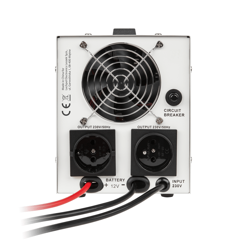 No-Break – Noodstroomvoorziening – UPS – Back-up Stroom – Stroomonderbreking Beveiliging – 700 Watt Vermogen – Zuivere Sinusgolf Uitgang