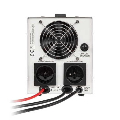 No-Break – Noodstroomvoorziening – UPS – Back-up Stroom – Stroomonderbreking Beveiliging – 700 Watt Vermogen – Zuivere Sinusgolf Uitgang