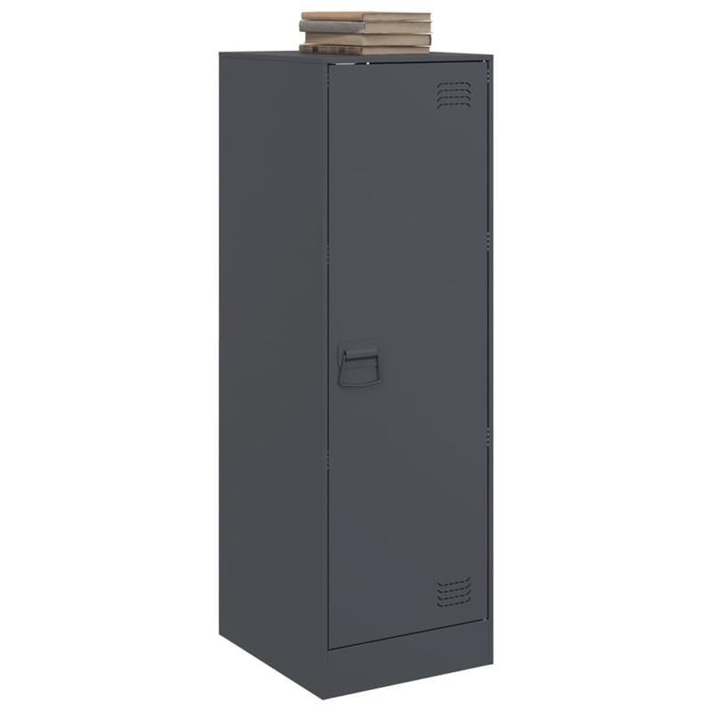 Anthracite Sideboard 34.5x39x107cm in Steel Removable and practical