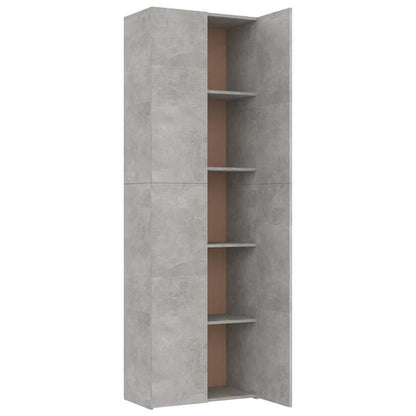 Ladekast Grijs – Opbergkast Bureau – Archiefkast – Kast Met Laden – Werkplek Organizer – 3 Laden En Planken – Robuust Metalen Frame