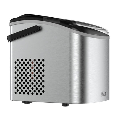 IJsblokjesmaker – IJsmachine – IJsblokjesmaker Compact – IJsblokjesmachine Draagbaar – IJsklontjesmaker – Stil In Gebruik – 12-15 Kg Per Dag Capaciteit – 8-10 Minuten Snelle Productie