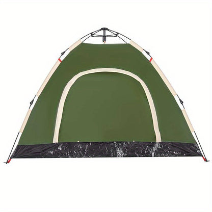 3-Persoons Tent – Camping Tent – Kampeertent – Buitentent – Lichtgewicht Tent – Groen – Snel Op Te Zetten – Waterafstotend Polyester