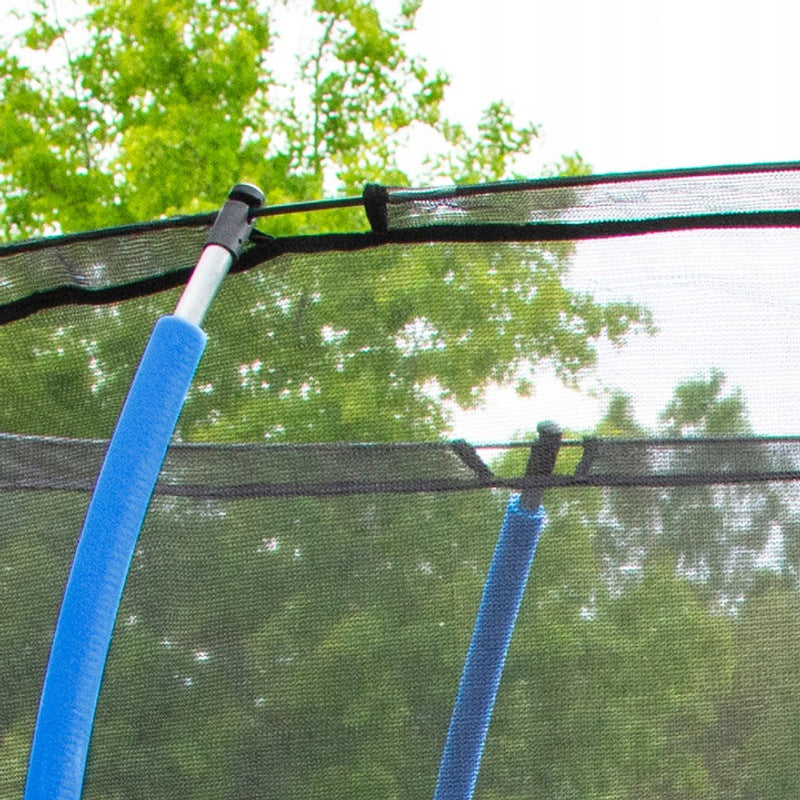 Trampoline – Springkussen – Tuinspeelgoed – Fitnessspringer – Speeltoestel – 305 cm Diameter – Veiligheidsnet Met Ritssluiting