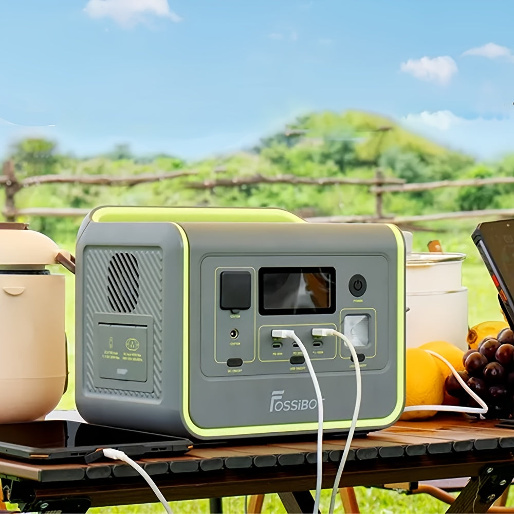Mobiele Power Station – Draagbare Accu Powerbank – Externe Batterij – Noodstroomvoorziening – Groen – Oplaadbare Lithiumbatterij – Europese Stekker 220-240V