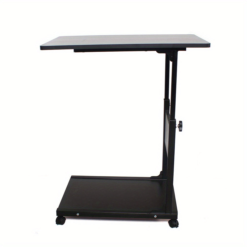 Salon Trolley – Mobiele Werktafel – Verstelbare Trolley – Nagelwagen – Pedicure Tafel – Verstelbare Hoogte 55-80 cm – Stevig Carbonstalen Frame