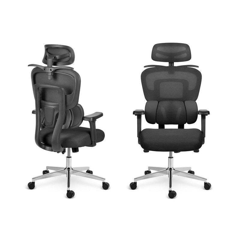 Bureaustoel – Office Chair – Gamestoel – Draaistoel – Kantoorstoel – Ergonomische Lendensteun – Verstelbare Hoogte Mesh Zitting