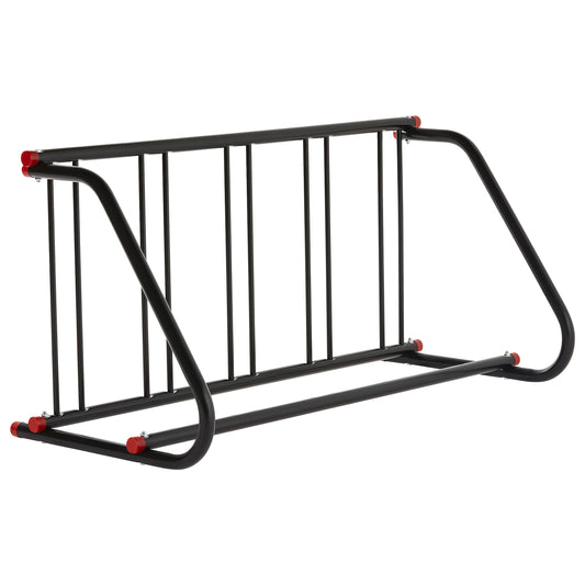 Fietsenrek – Fietsstandaard – Fietsenhouder – Fietsopberger – Fietsenstalling – Vijf Fietsen Verticaal – Stevig Metalen Frame – Ruimtebesparend Compact Design