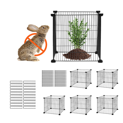 Plantenkooi – Plantenbeschermer – Plantensteun – Klimrek – Plantengeleider – Verstelbare Hoogte – Roestvrij Metaal – Set van 5