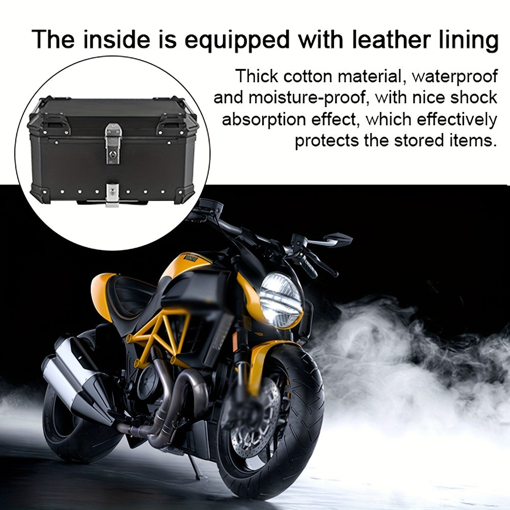 Motorcargozak – Motorrugzak – Zadeltas – Motortas – Helmtas – 65L Inhoud – Aluminium Frame – Schokbestendige Voering