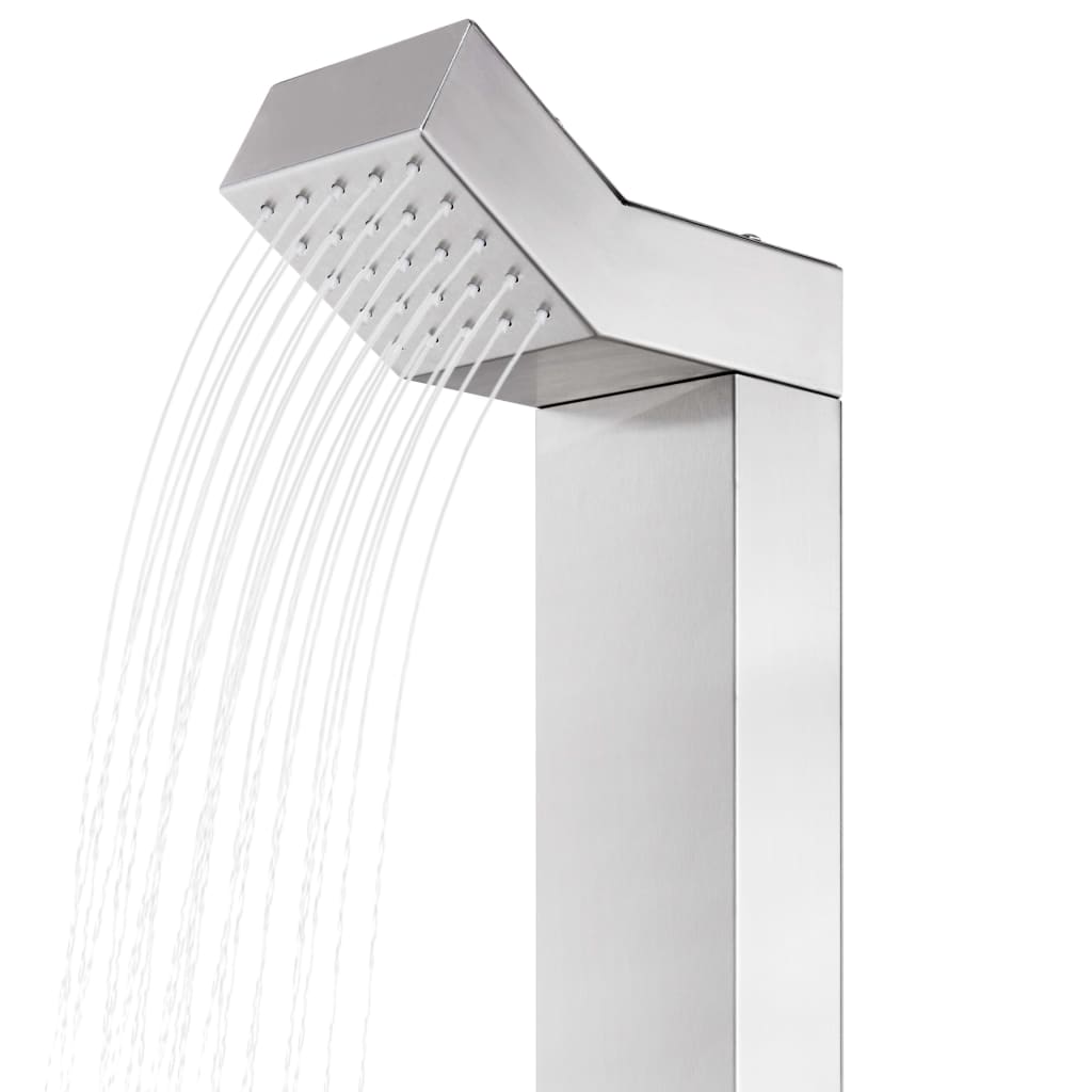 Buitendouche – Tuindouche – Zwembaddouche – Solar douche – Campingdouche – RVS 220 cm – Weerbestendig staal