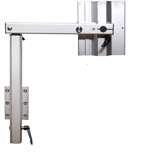 Campertafelpoot – Tafelpoot – Opvouwbare Tafelpoten – Verstelbare Tafelpoot – Caravan Tafelsteun – Aluminium – 360° Draaibaar – Hoogte Verstelbaar – 45 kg Draagkracht – Ruimtebesparend Design