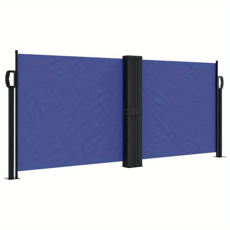 Retractable Windscreen 100X600 Cm Blue