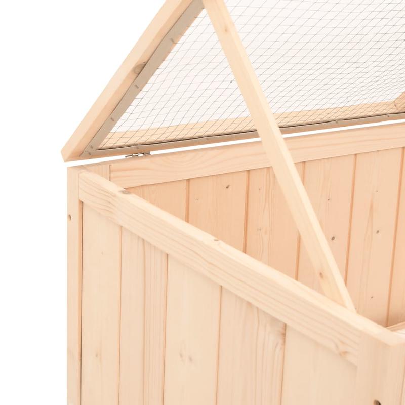 Premium Solid Pine Wood Hamster Cage, 104x52x38 cm – Provide Ample Space for Your Pets