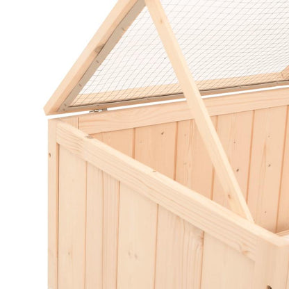 Premium Solid Pine Wood Hamster Cage, 104x52x38 cm – Provide Ample Space for Your Pets