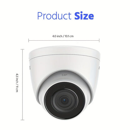 IP Beveiligingssysteem – Bewakingscamera – CCTV Set – NVR Beveiliging – 3K 6MP Resolutie – Mens- en Voertuigdetectie – PoE Aansluiting – 1TB HDD Inclusief