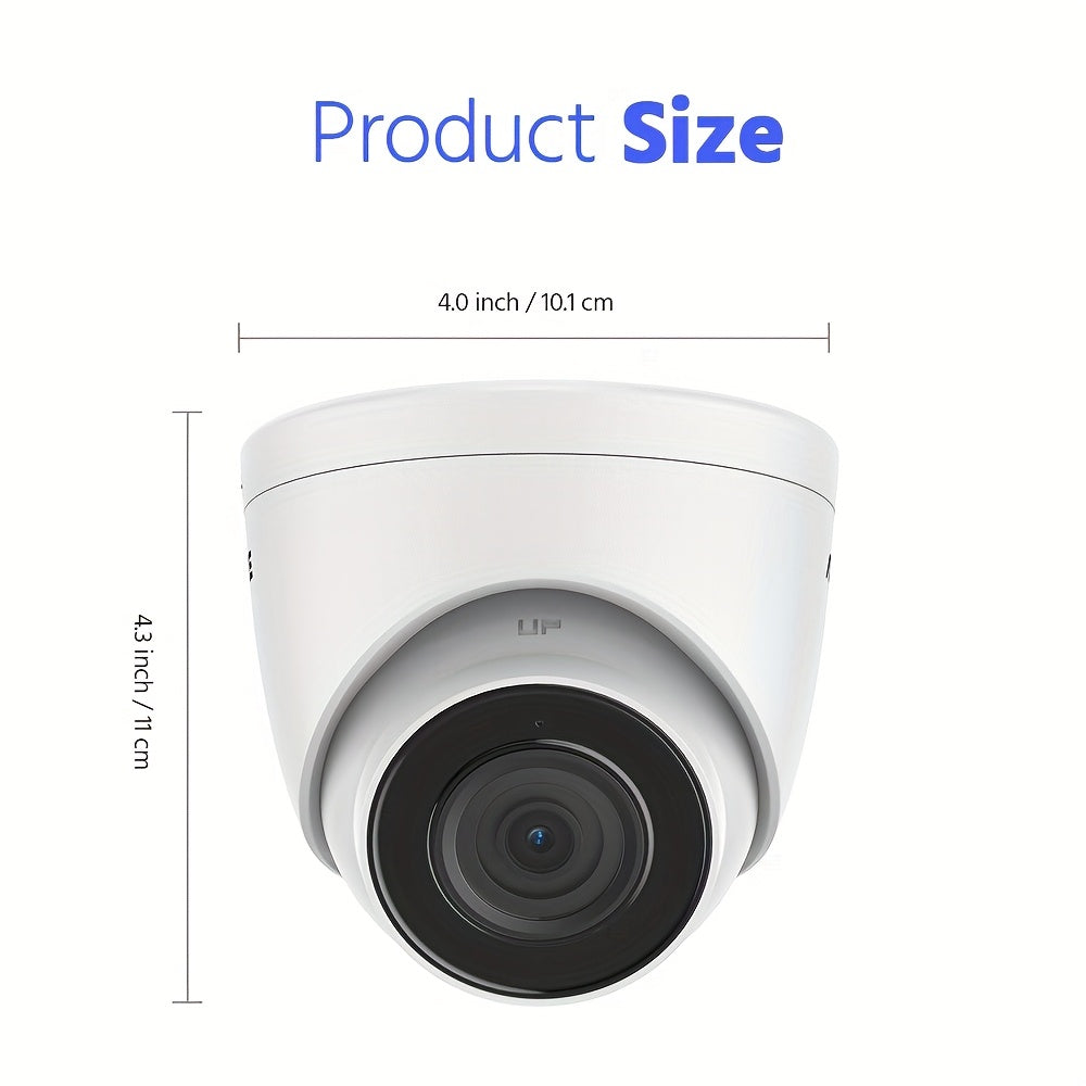 Beveiligingssysteem – IP Camera – Surveillance Camera – Bewakingscamera – Toezichtcamera – 3K Videoresolutie – Personen- & Voertuigdetectie