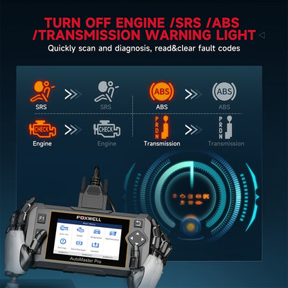 OBD2 Scanner – Auto Diagnostische Tool – Uitleesapparaat – Diagnosecomputer – Uitlezen Motorcodes – 4-in-1 Functie – Kleurentouchscreen & Android OS