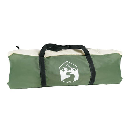 Tent – Kampeertent – Familietent – Koepeltent – Outdoor Tent – Ruim Voor 4 Personen – Stevig Waterdicht PVC – Trekkoordsluiting Groen