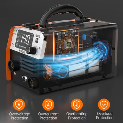 Lasapparaat – Mig Lasmachine – Tig Lasapparaat – Elektrode Lasmachine – Inverter Lasapparaat – 3-in-1 Gasloos – Synergische LCD Bediening