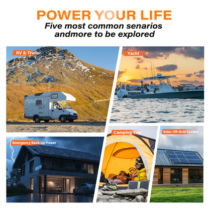 LiFePO4 Accu – Lithium Batterij – Camper Accu – Boot Accu – Zonne-energie Accu – 12V 100Ah – 1280Wh Capaciteit – 110A Continue Stroom