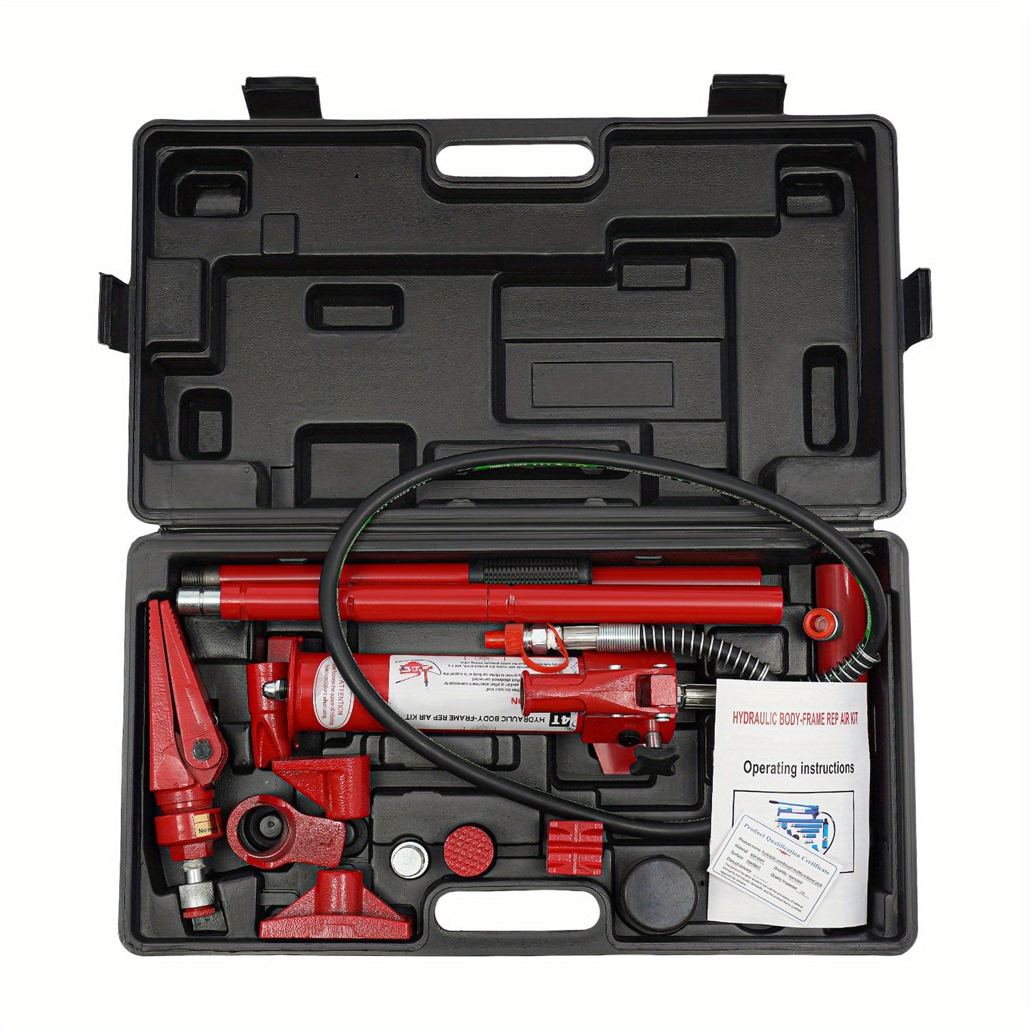 Hefbrug – Hydraulische Scheidingsbok – Autolift – Werkplaatsbok – Voertuiglift – 4 Ton Capaciteit – Robuust Metaal – Compact & Sterk
