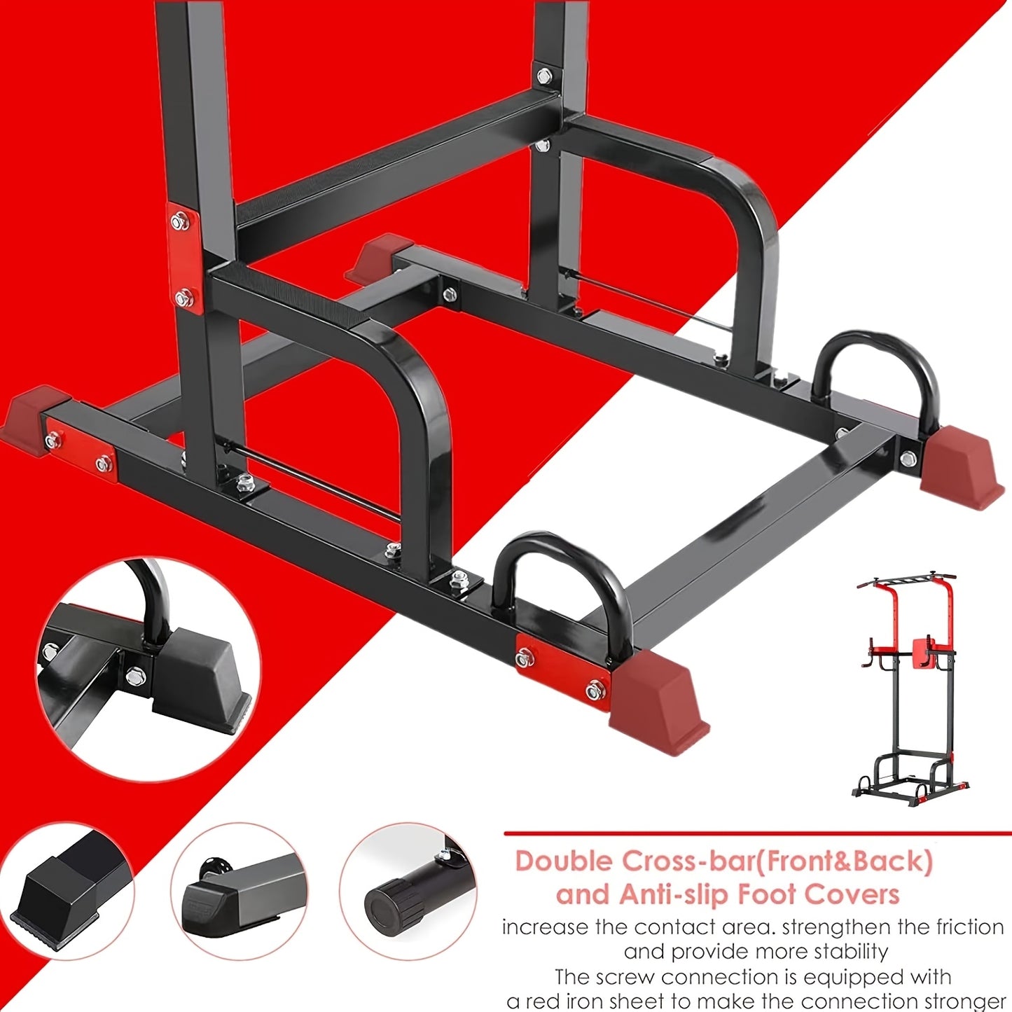 Optrekstang – Pull-up Bar – Rekstok – Chin-up Bar – Krachttrekstang – Verstelbaar 165-210 cm – Max. 200 kg draagkracht