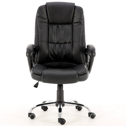 Bureaustoel – Draaistoel – Office Chair – Gamingstoel – Kantoorstoel – Verstelbare Hoogte – Vergrendelbare Kantelfunctie – Zwarte Rubber Wieltjes