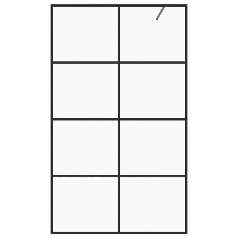 Douchewand – Douchewand Scherm – Walk-In Douchewand – Inloopdouche – Douchekabine – ESG Veiligheidsglas – 100x195 cm Hoog