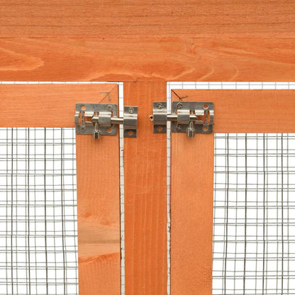 Vogelkooi – Vogelhuis – Vogelren – Vogelverblijf – Vogelkooi Massief Hout – Groot Formaat 125,5x59,5x164 cm – Duurzaam Grenen & Sparrenhout – Meerdere Niveaus & Uitneembare Lades
